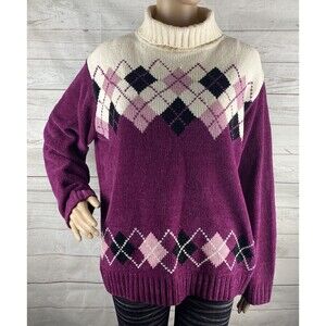 Designers Studio Originals Chenille Sweater
